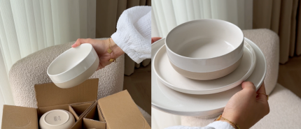 Japandi servies bij Action: luxe look, klein prijsje