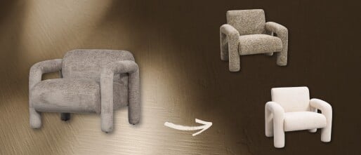 Deze WOOOD fauteuil lookalike shop je nu bij Leen Bakker