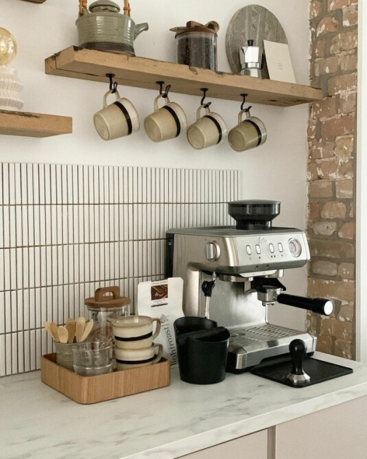 Koffiehoekje keuken maken? 15 ideeën voor op je aanrecht