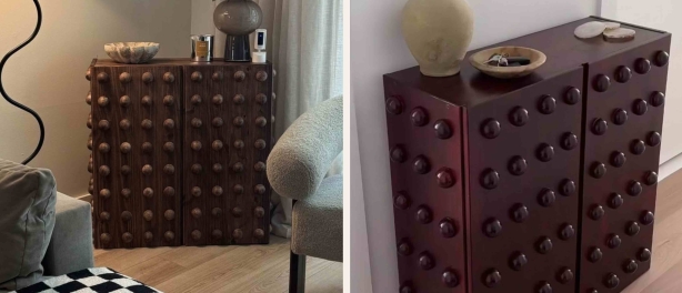 IKEA Ivar hack: pimp het kastje met houten bollen