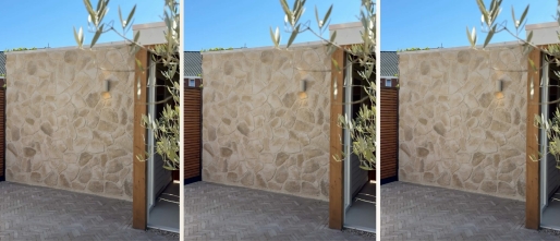 Zo maak je zelf een goedkope Mediterraanse muur in de tuin