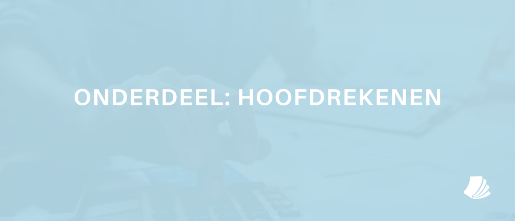 Hoofdrekenen