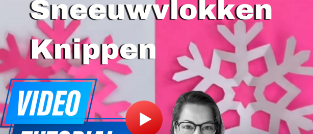 Hoe knip je een Sneeuwvlok van papier?