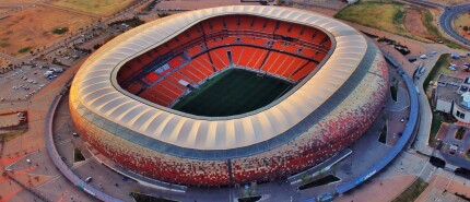 Top 10 grootste voetbalstadions in Afrika