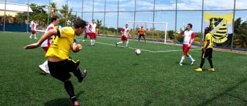 De spanning van casinospellen met een voetbal-thema