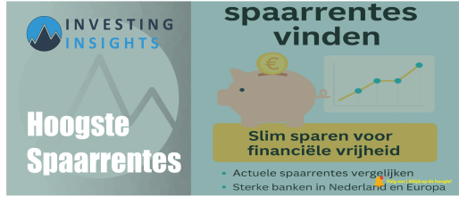 Hoogste Spaarrentes 2026 – Slim Sparen voor Financiële Vrijheid