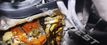 BMW 318i met N20 motor: ratelend geluid bleek opgerekte oliepompketting