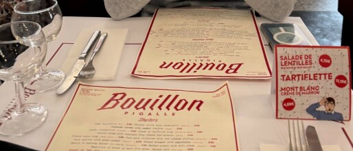 4 Authentieke Bouillons in Parijs