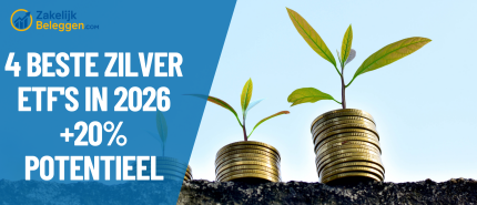 4 Beste Zilver ETF’s Kopen in 2026: SLV vs SIL vs SILJ vs SLVP, Kosten, Risico en Rendement