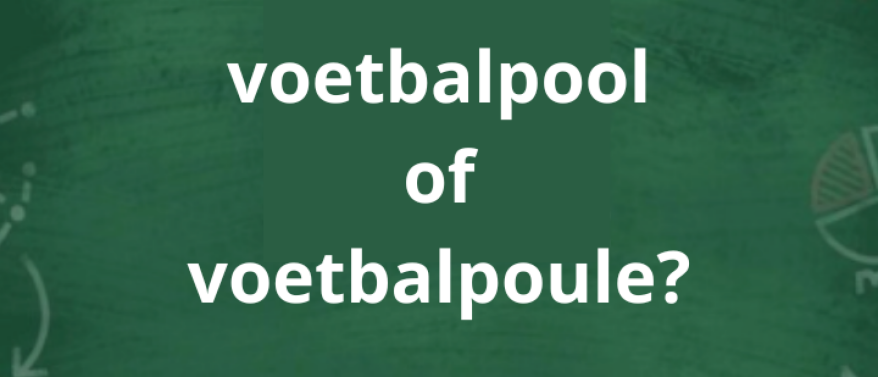 Wie doet er mee met de voetbalpoule?