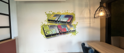 Muurprint Retail Bouw Nederland