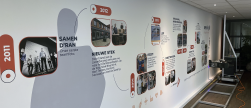 Kantoor wanddecoratie Seesing Flex