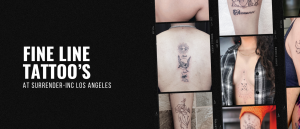 Fine line tattoos in Los Angeles