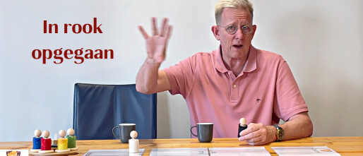 In rook opgegaan