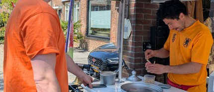 Eerste succesvolle Koningsdag voor Saulsweetride in Vreeswijk