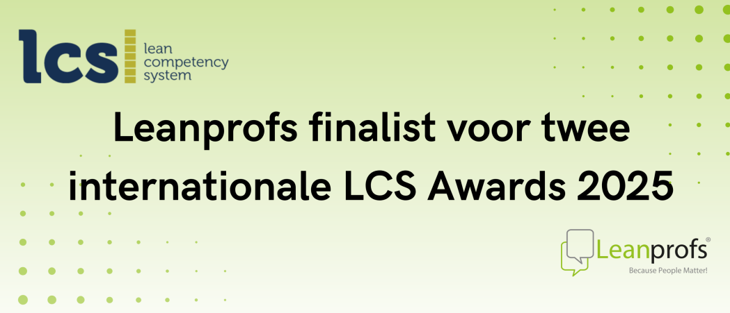 Leanprofs finalist voor twee internationale LCS Awards 2025