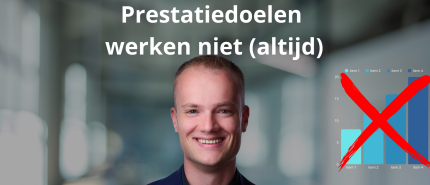 Hoe meer je op prestaties stuurt, hoe minder mensen gaan leren.