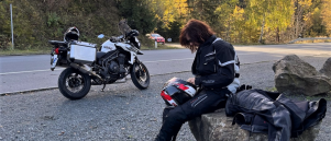 Motorradfahren im Harz