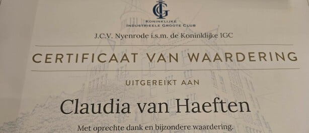 Mijn debuut als keynote-spreker bij Nyenrode