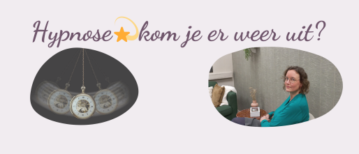 Wat gebeurt er bij hypnose en kom je er nog uit?