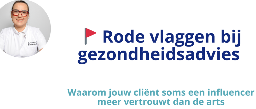 🚩 Rode vlaggen bij gezondheidsadvies – zo herken je misleiding