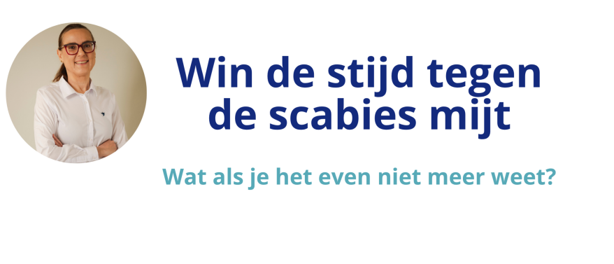 Win de strijd tegen de scabiës mijt