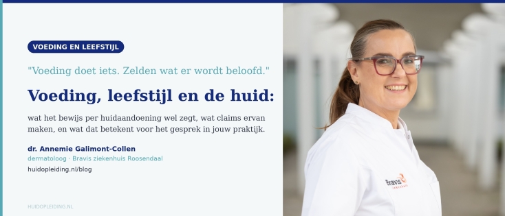 Voeding, leefstijl en de huid: van ruis naar kader