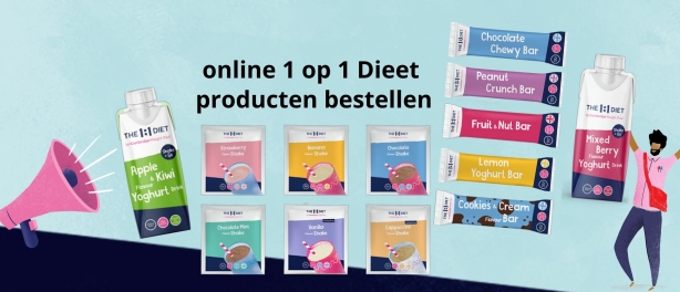 1 op 1 dieet producten bestellen (Cambridge) – simpel, snel en op jouw manier