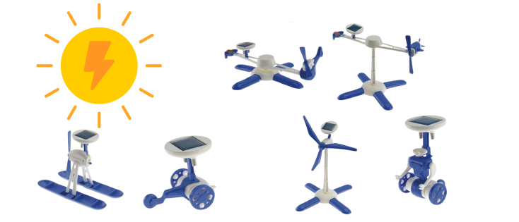 Bouw een 6-in-1 Solar set
