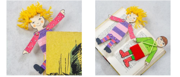 Middenbouw - Lesidee: Beweegbare figuren als boekenlegger