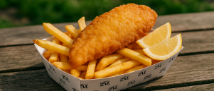 The perfect fries to complete your fish and chips