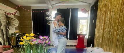 Danslessen bij Opas circustheater