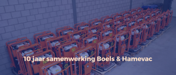 10 jaar samenwerking, Boels & Hamevac: De aanhouder wint