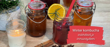 Winter kombucha recepten
