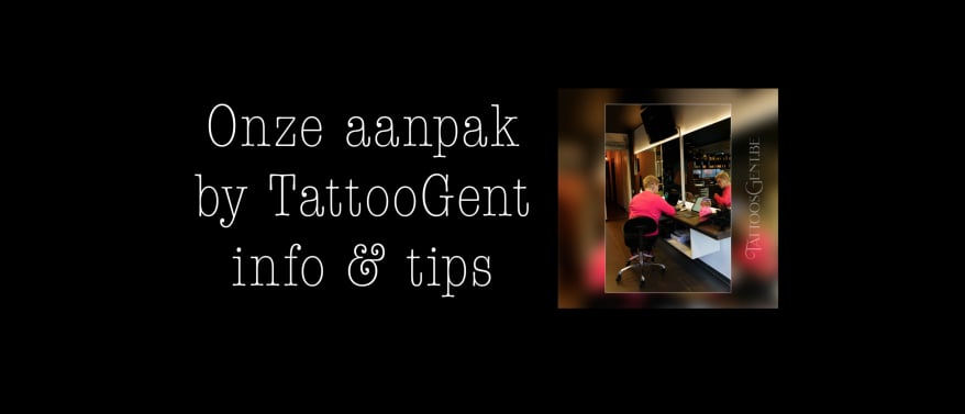 Onze Aanpak Voor jouw afspreek bij Tattoosgent