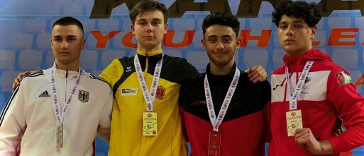 Sebastiaan pakt GOUD op de Youth League Limassol!