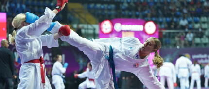 Ashley behaalt een 5de plaats op de Youth League in Fujairah