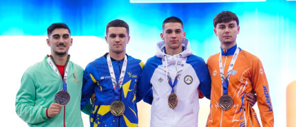 Sebastiaan wint BRONS op het EJK!