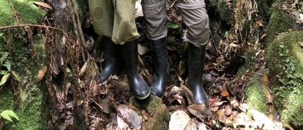 Hiken op onze laarzen