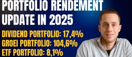 17% Rendement BELEGGINGSPORTFOLIO Update 2025: ETF, Dividend en Groei Aandelen