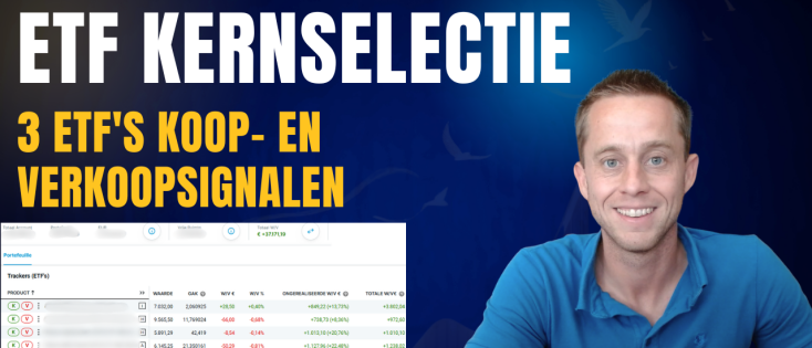 DEGIRO ETF Kernselectie 2026: 3 ETF’s met Koop- en Verkoopsignalen