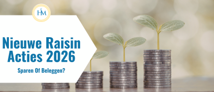Raisin Bonus 2026: Tot €400 Bij Deposito Sparen En €100 Bij Beleggen