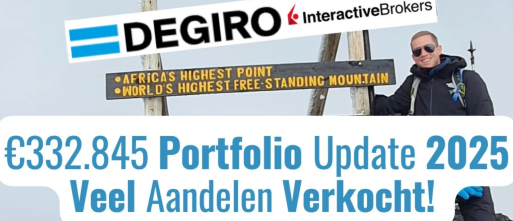 €332.845 Portfolio Update Maart 2025 | DEGIRO & IBKR - Veel Aandelen Verkocht (en Nieuwe Posities)