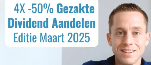 4x Gezakte Dividend Aandelen om te Kopen - Maart 2025 (Dalingen tot -55%)