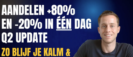 Aandelen +80% en -20% in één dag - Zo Overleef je de Aandelenmarkt | Beleggen in 2025 Aandelenmarkt