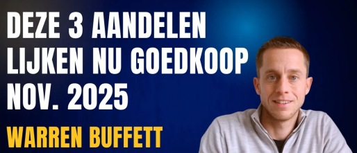 3 Ondergewaardeerde Aandelen om Nu te Kopen (November 2025) – Goedkoop & Lekker Dividend