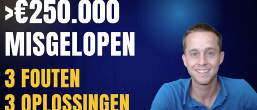 3 Beleggingsfouten die mij €250.000 Kostten (Voorkom deze Valstrikken in 2026)