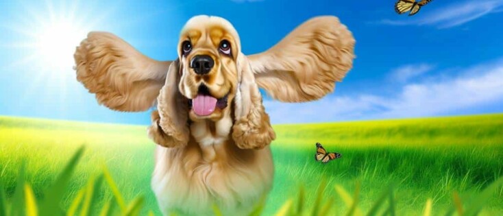 Hoe ziet een Cocker Spaniel eruit?