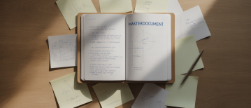 Waarom elke samenwerking bij Storymachine start met een masterdocument.