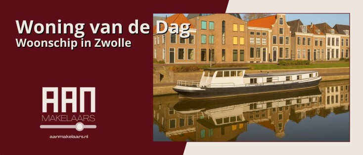 Thorbeckegracht 171 Noordereiland Zwolle - Uniek Woonschip